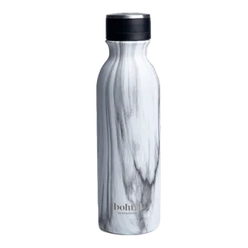 Shaker Smart Shake Thermo láhev 600ml - bílá