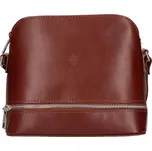 Dámská crosbody kabelka Vera Pelle Camilla - hnědý