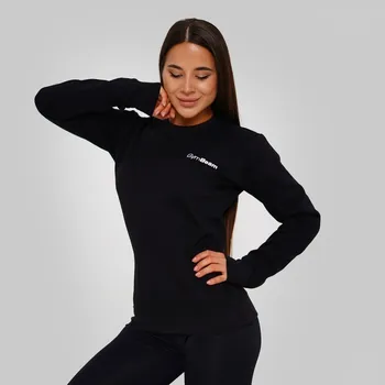 Dámská mikina GymBeam Dámská mikina Basic Jumper Black XXL