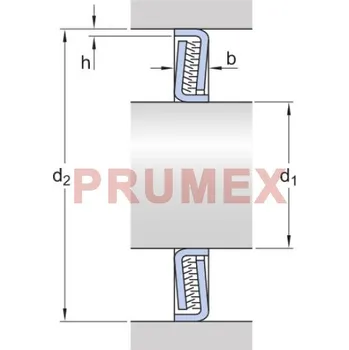 SKF Z 204 F těsnící podložka