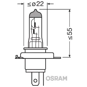 Povinná bezpečnostní výbava Zarovka, dalkovy svetlomet, 64193CBI-HCB, OSRAM, 64193CBI-HCB