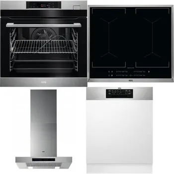Set domácích spotřebičů AEG BSK782380M + AEG Mastery DoubleBridge IKE64450XB + AEG Mastery DBB5660HM + AEG FEE72706PM