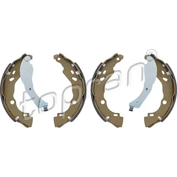 Brzdová čelist Sada brzdových čelistí, , 1606631180, 4241P1, TOPRAN, 723 598