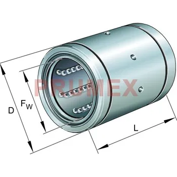 INA KBS 40 lineární kuličkové ložisko