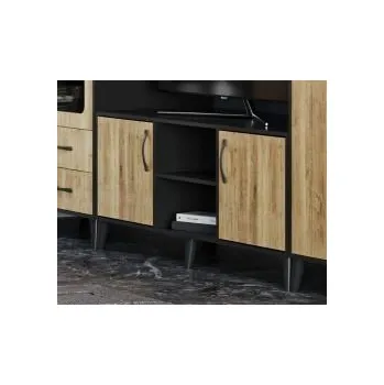 Televizní stolek Televizní stolek 2D TARIA wotan/antracit