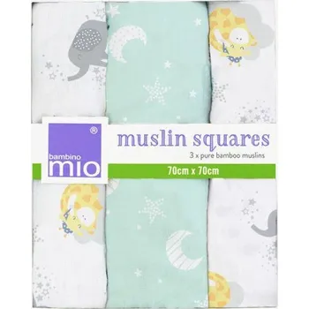 Přebalování BAMBINO MIO KVALITNÍ MUŠELÍNOVÉ PLENKY BAMBOO 3KS DREAMLAND