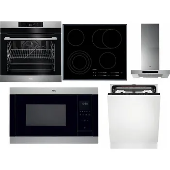 Set domácích spotřebičů AEG BPK742380M + AEG Mastery DirectTouch HK654070FB + AEG Mastery DBB5660HM + AEG Mastery MSB2547D-M + AEG FSE74707P