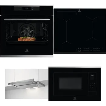Set domácích spotřebičů ELECTROLUX KOEBP39X + ELECTROLUX EIV634 + ELECTROLUX LFP326S + ELECTROLUX LMS4253TMX