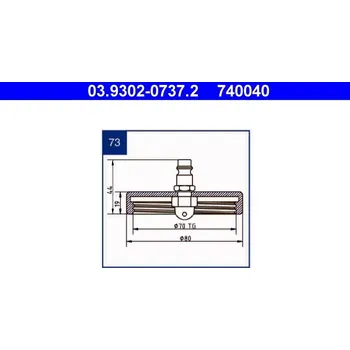 Odsávač, , ATE, 03.9302-0737.2
