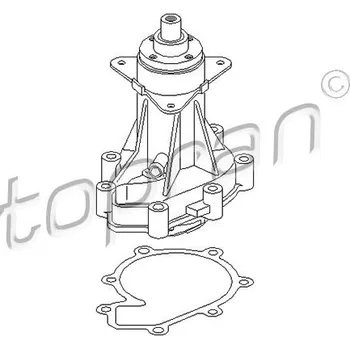 Vodní pumpa motoru Vodní čerpadlo, chlazení motoru, , 6012000220, 6012000720, 6012000920, A6012000220, A6012000720, A6012000920, TOPRAN, 400 403