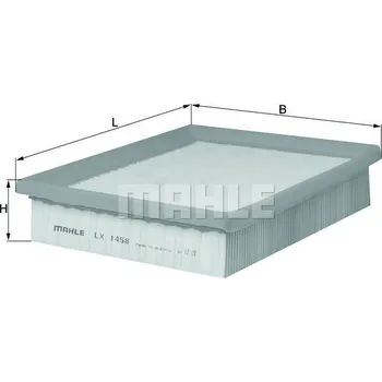 Vzduchový filtr Vzduchový filtr, , KNECHT, LX1458