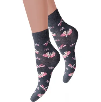 Dívčí klasické ponožky 014/408 STEVEN