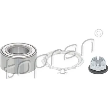 Sada ložisek kol, , 402100005R, 402102084R, 402102771R, 7701206661, 7701208060, 7701208429, 7701209807, TOPRAN, 701 666