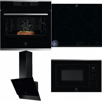 Set domácích spotřebičů ELECTROLUX KOEBP39X + ELECTROLUX LIR60433B + ELECTROLUX LFV616K + ELECTROLUX LMS4253TMX