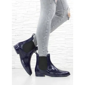 Dámské holínky Modré chelsea dámské holínky A06-2DK.BL Velikost: 38