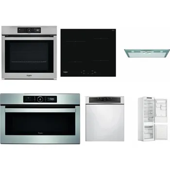Set domácích spotřebičů WHIRLPOOL AKZ9 9480 IX + WHIRLPOOL WS Q2760 BF + WHIRLPOOL AKR 650/1 IX + WHIRLPOOL ABSOLUTE AMW 730 IX + WHIRLPOOL WBC 3C34 PF X + WHIRLPOOL WHC18 T311