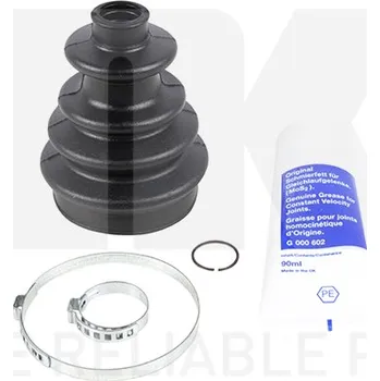 Manžeta ke kolu Sada měchů, hnací hřídel, , 1016756, 1073801, 1E0322530, 1E0322530A, 556001106, 6028724, 77TT3A331AA, 95SX4K258AA, 98FX4A084AA, BAU2019, BAU4445, NK, 522501