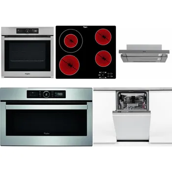 Domácí spotřebič WHIRLPOOL AKZ9 9480 IX + WHIRLPOOL AKT 8130/NE + WHIRLPOOL AKR 749/1 IX + WHIRLPOOL ABSOLUTE AMW 730 IX + WHIRLPOOL WSIO 3O34 PFE X