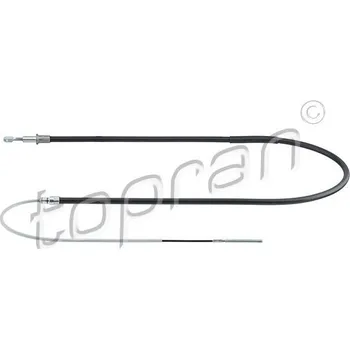 Lanko parkovací brzdy Tažné lanko, parkovací brzda, , 34401166053, 34411160874, TOPRAN, 501 089