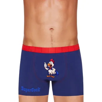 Boxerky Pánské boxerky Fun 17/1-19/E215 kohout FABIO