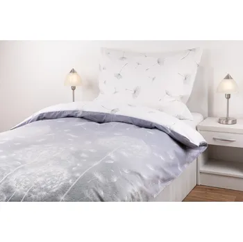 Povlečení JAN peří Luxusní bavlněné povlečení - perkál - pampelišky - Luxusní bavlněné povlečení - perkál - pampelišky - souprava povlečení 70x90 (2x) + 180x200 cm