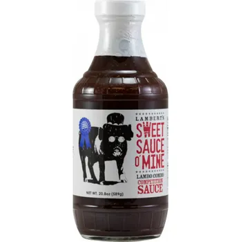 Omáčka BBQ grilovací omáčka Sweet Sauce o´Mine Lambo Combo 589g Lambert´s