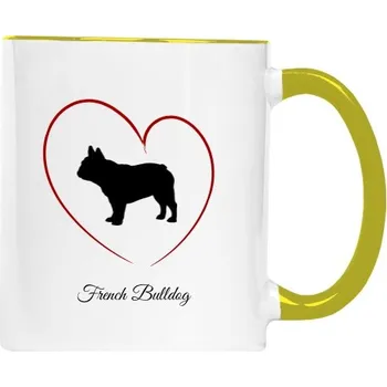 Pánské tričko BIO plátěná taška s potiskem French Bulldog-French Bulldog