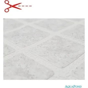 Zahradní jezírko ALKORPLAN CERAMICS - Selene; 1,65 m šířka, 2,0 mm tloušťka, metráž - Bazénová fólie, cena je za m2