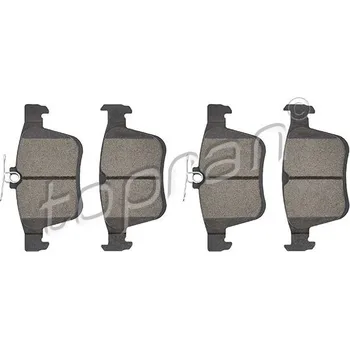 Brzdová destička Sada brzdových destiček, kotoučová brzda, , 5Q0698451C, 5Q0698451N, 5Q0698451Q, 8V0698451, 8V0698451B, 8V0698451F, TOPRAN, 115 815