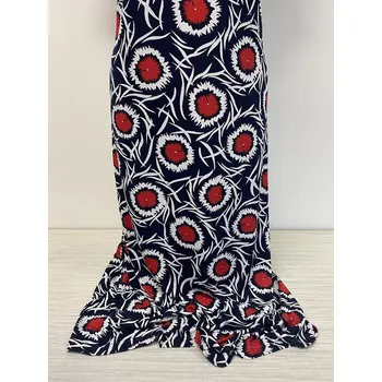 Dámská sukně Letní sukně, Barva Červená, Velikost XXL 48, Materiál 96% Viskoza 4% Lycra