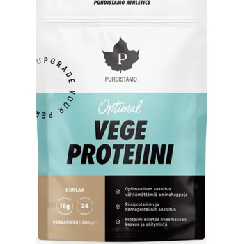 Protein Puhdistamo Optimal Vegan Protein 600g - vanilka