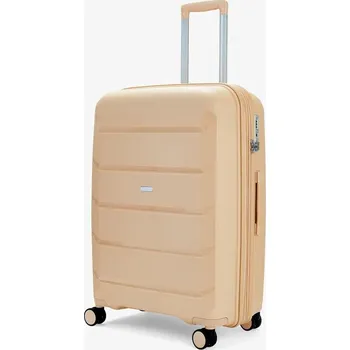 Cestovní kufr Rock TR-0239-M PP - béžová