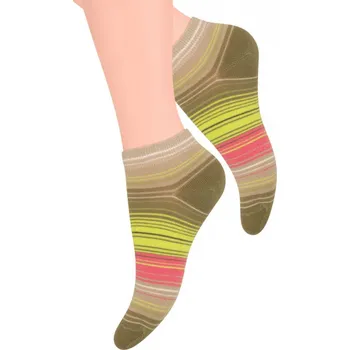 Dámské ponožky Dámské kotníkové ponožky vzor 052/58 STEVEN