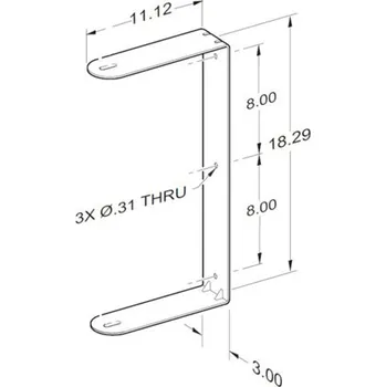 Unisex parfém EAW UBKT50 U-Bracket White