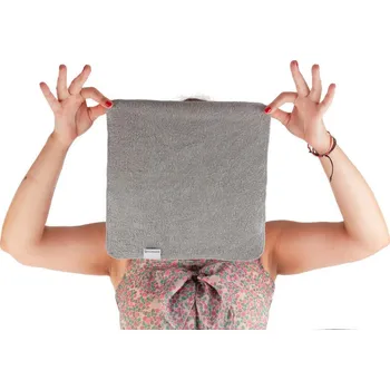 Ručník Bambus Ručník na obličej, sada 2 ks - šedý