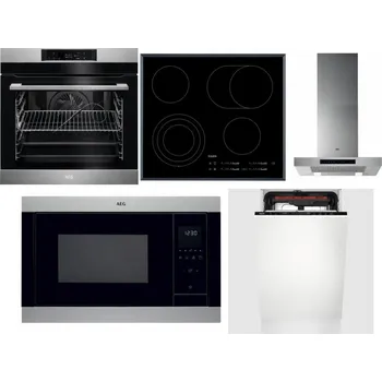 Set domácích spotřebičů AEG BPK742380M + AEG Mastery DirectTouch HK654070FB + AEG Mastery DBB5660HM + AEG Mastery MSB2547D-M + AEG Mastery MaxiFlex FSE73507P