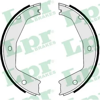 Brzdová čelist Sada brzdových čelistí, parkovací brzda, , CBC2237, CBC2347, CBC2437, JLM1834, JLM2209, LPR, 09670