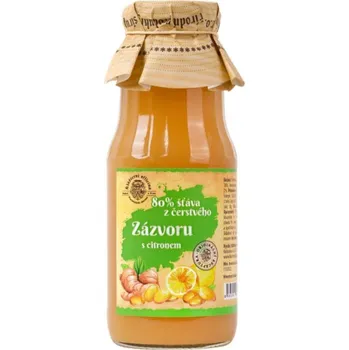 Klášterní officína s.r.o. Šťáva z čerstvého zázvoru 300g Klášterní 489