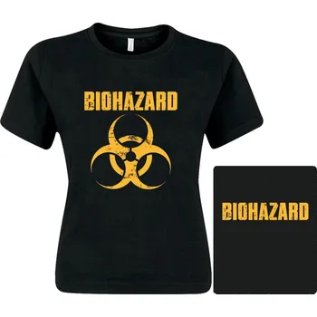 dámské triko Biohazard - logo