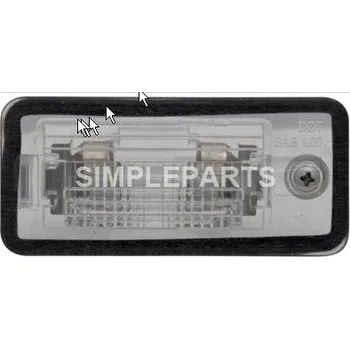 Osvětlení SPZ Osvětlení poznávací značky, 8E0807430A,8E0943021,8E0943021B,8E0943022A,, ECAR, 1334958E