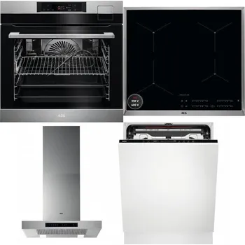 Set domácích spotřebičů AEG BSK792380M + AEG Mastery SenseBoil IAE64413XB + AEG Mastery DBB5660HM + AEG FSE74707P