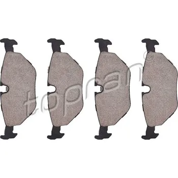 Brzdový systém Sada brzdových destiček, kotoučová brzda, , 34211162446, 34211165233, 34216761238, TOPRAN, 500 382