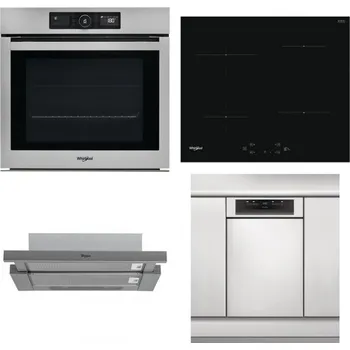 Domácí spotřebič WHIRLPOOL AKZ9 9480 IX + WHIRLPOOL WS Q2760 BF + WHIRLPOOL AKR 749/1 IX + WHIRLPOOL WSBO 3O34 PF X