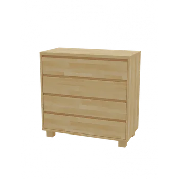 Komoda Komoda SK-4Z, Mrava Výběr moření: Bílá, Druh dřeva: Bukový masiv