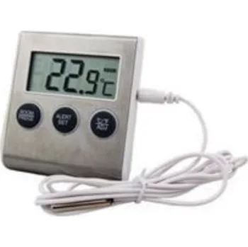 TEPLOMĚR DO LEDNICE - MEDICTON CHROME S KALIBRACÍ PRO SKLADOVÁNÍ LÉČIV