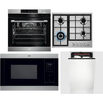 Set domácích spotřebičů AEG BSK792380M + AEG Mastery StepPower HGB64420SM + AEG Mastery MSB2547D-M + AEG Mastery MaxiFlex FSE73507P