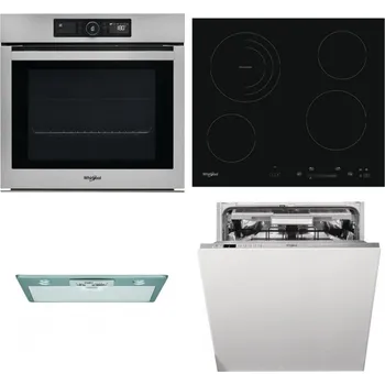 Set domácích spotřebičů WHIRLPOOL AKZ9 9480 IX + WHIRLPOOL AKT 8900 BA + WHIRLPOOL AKR 650/1 IX + WHIRLPOOL WIO 3O540 PELG