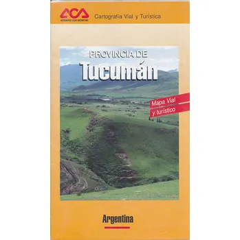Zagier & Urruty mapa Tucumán Provincia 1:400 t. ACA