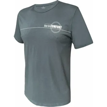 Pánské tričko, krátký rukáv KETOK 901 tm.šedá XXL