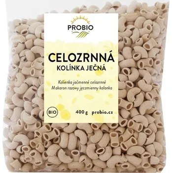 PRO-BIO, obchodní spol. s r.o. Těstoviny ječné kolínka celozrnná BIO 400g Probio 2629
